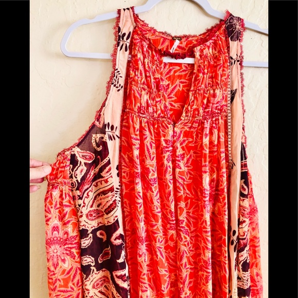 NWOT Free People Feel the Heat Printed Tunic/Dress - Picture 10 of 16